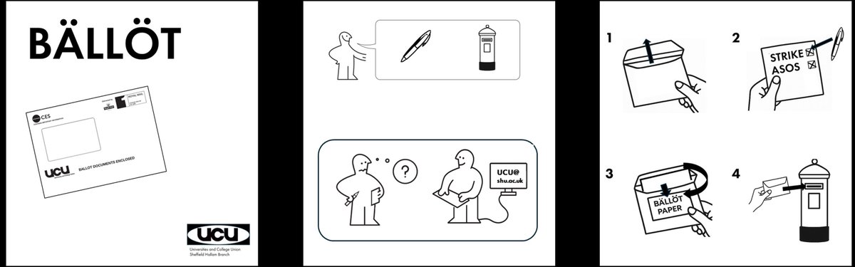 Please remember to post your ballot this week! If you haven't received your ballot yet, please order a replacement using the following link: yoursay.ucu.org.uk/s3/Sheffield-H… Visit ucuhallam.org/oqwl for more information. #GetTheVoteOut #GTVO