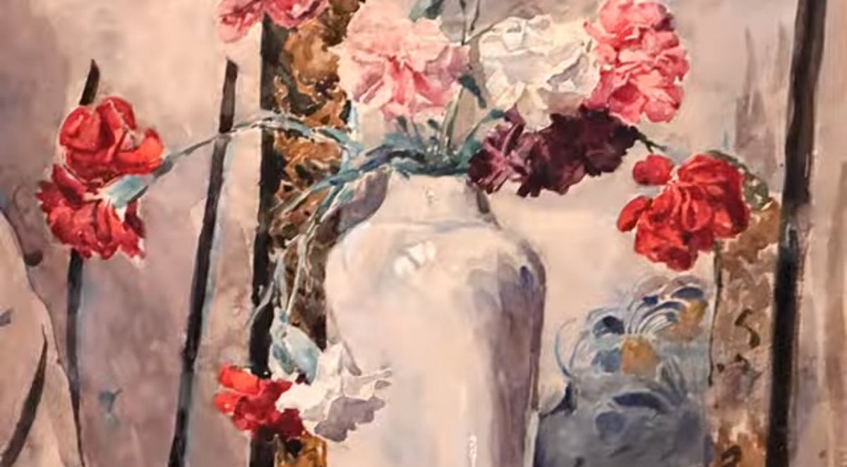 youtu.be/KaJ7AmyykA4
「カーネーション」は、20世紀初頭のイギリスの画家であり、詩人でもあるフランシス・エドワード・ジェイムズ（Francis Edward James）によって制作された作品です。この作品は、水彩とグアッシュという技法を用いて描かれた花卉画の一部で、紙に描かれています。