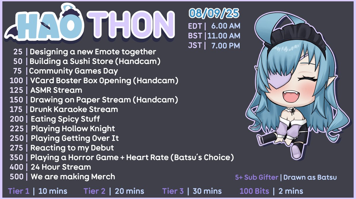 🦇 The HAOTHON begins today! 🦇