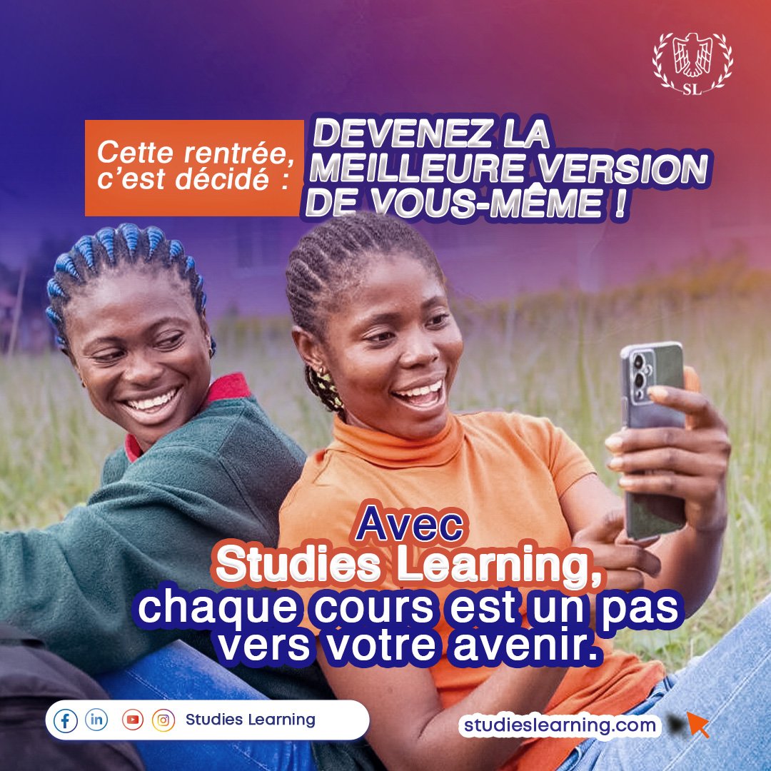 Studieslearn_In's tweet image. Studies learning n’est pas juste une leçon…
C’est un pas concret vers ton futur 🚀 campus.studieslearning.com

 #BackToSchool #Elearning #StudiesLearning #benin #nigeria #Mali #Tchad