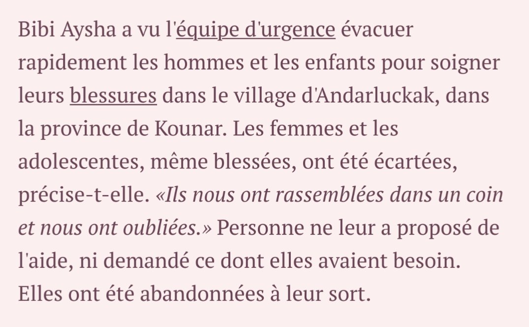 Nain_Portekoi's tweet image. Les femmes ne peuvent pas devenir secouristes et les hommes ne peuvent pas toucher les femmes...
Donc en cas de catastrophe ou d'urgence vitale les femmes crèvent seules et abandonnées.
Bref les intégristes ne sont pas les amis des musulmans mais leurs bourreaux.