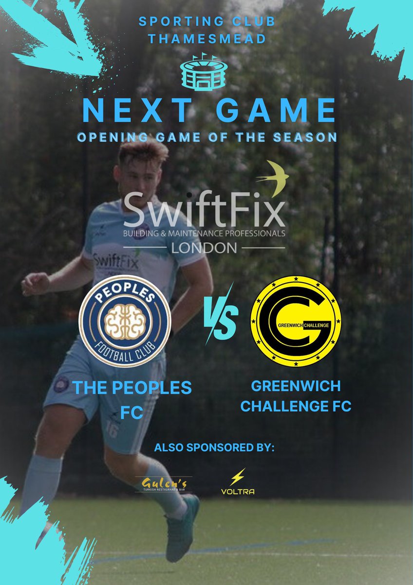 Opening day of the season is upon us ⚽️

What a better way to start the season then a home cup tie vs familiar faces ⚽️ 🧠