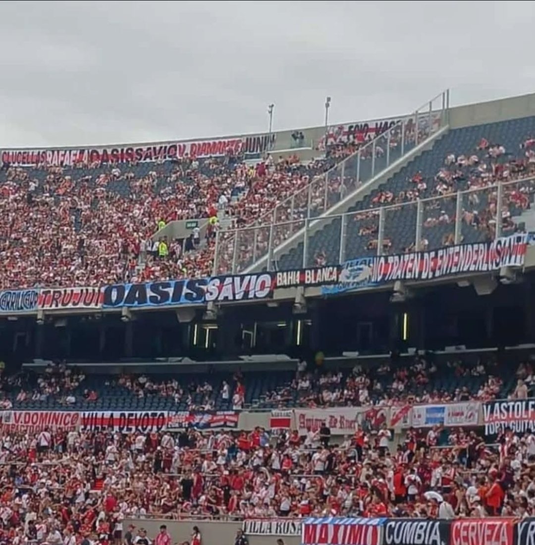 Argentina awaits you 🇦🇷, @riverplate ⚽ is your place. <a href="/oasis/">Oasis</a> welcome to the largest stadium in South America. my flags hail your presence. I waited for you for 16 years and now it will come true🥂😎✨<a href="/themightyi/">Ira Shapiro</a> <a href="/liamgallagher/">Liam Gallagher</a>