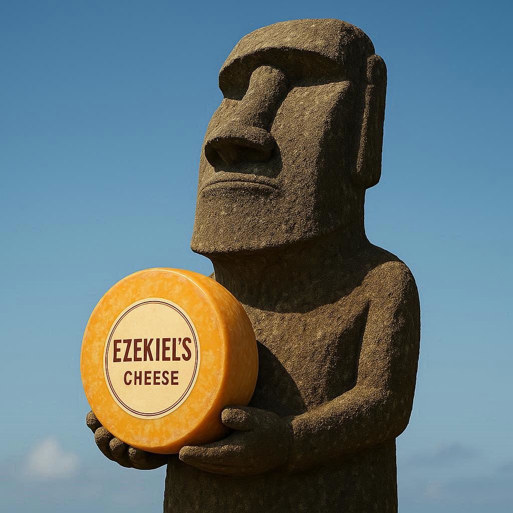 Do not be afraid 🛸🧀🗿 $MOAI x $CHEESE