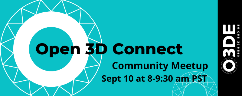 o3dengine's tweet image. 🗓️ Just 2 days to go until September Open 3D Connect!

🎤 Join us on 09/10 for an AMA with John Bryant, Executive Director of the #Open3DFoundation!
📅 Get all the details and add it to your calendar:
👉 hubs.la/Q03HhgWz0

#Open3DFoundation #O3DE #OpenSource