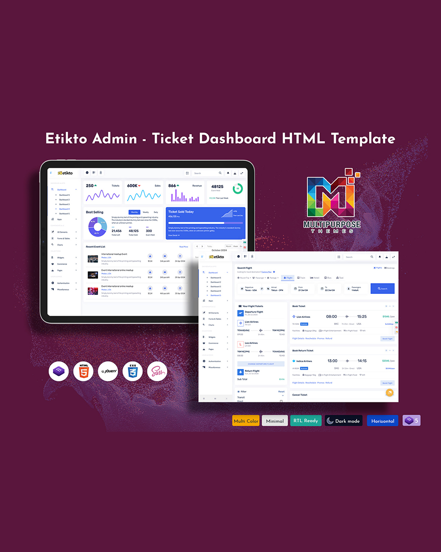 MultiStoreTheme's tweet image. Streamline Customer Support with Ticket Management Dashboard Solution
.
Buy Now: themeforest.net/item/bsinx-ult…
.
#SupportDashboard #TicketingSystem #HelpdeskUI #CRMDashboard #AdminTemplate #Bootstrap5 #TicketManager #SupportTeamTools #CustomerSupportUI