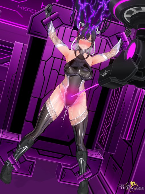 段々と洗脳調教に耐えきれなくなってきている退魔忍 