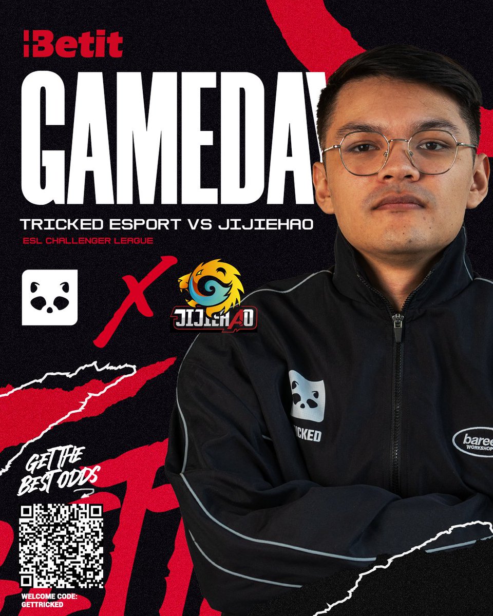 Also the first gameday in a while 👀
We play in the @eslcs Challenger League Season 50 🆚<a href="/jijiehaocs2/">JIJIEHAO CS2</a> 

See y'all at 19:00 👊

#Betit #GetTricked