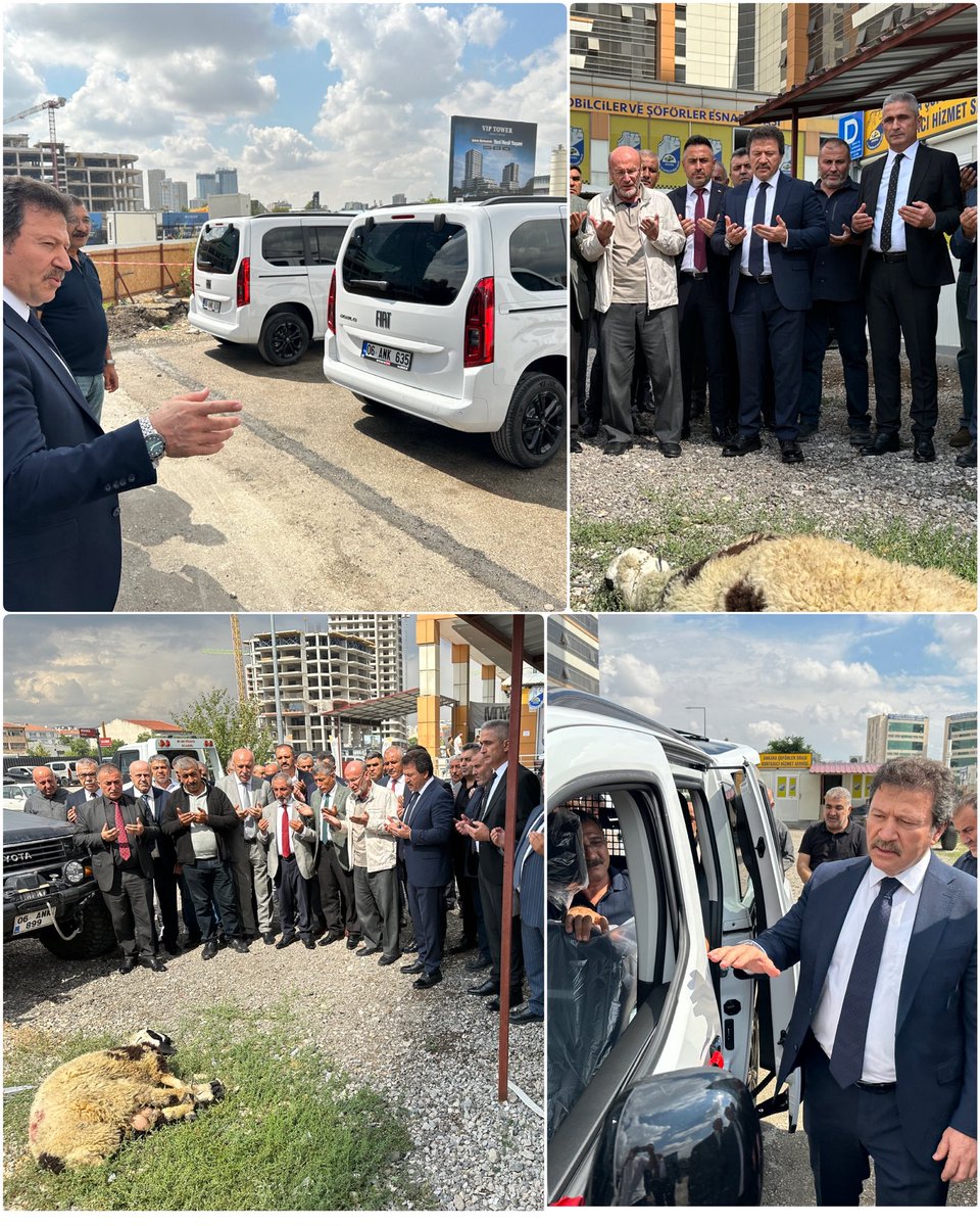 Ankara Umum Otomobilciler ve Şoförler Esnaf Odamızın yeni araçlarının hizmete alımını dualarla gerçekleştirdik. Esnafımıza daha modern, hızlı ve güvenli hizmet sunacak olan bu araçların, odamıza ve taksici esnafımıza hayırlı ve uğurlu olmasını diliyoruz.
