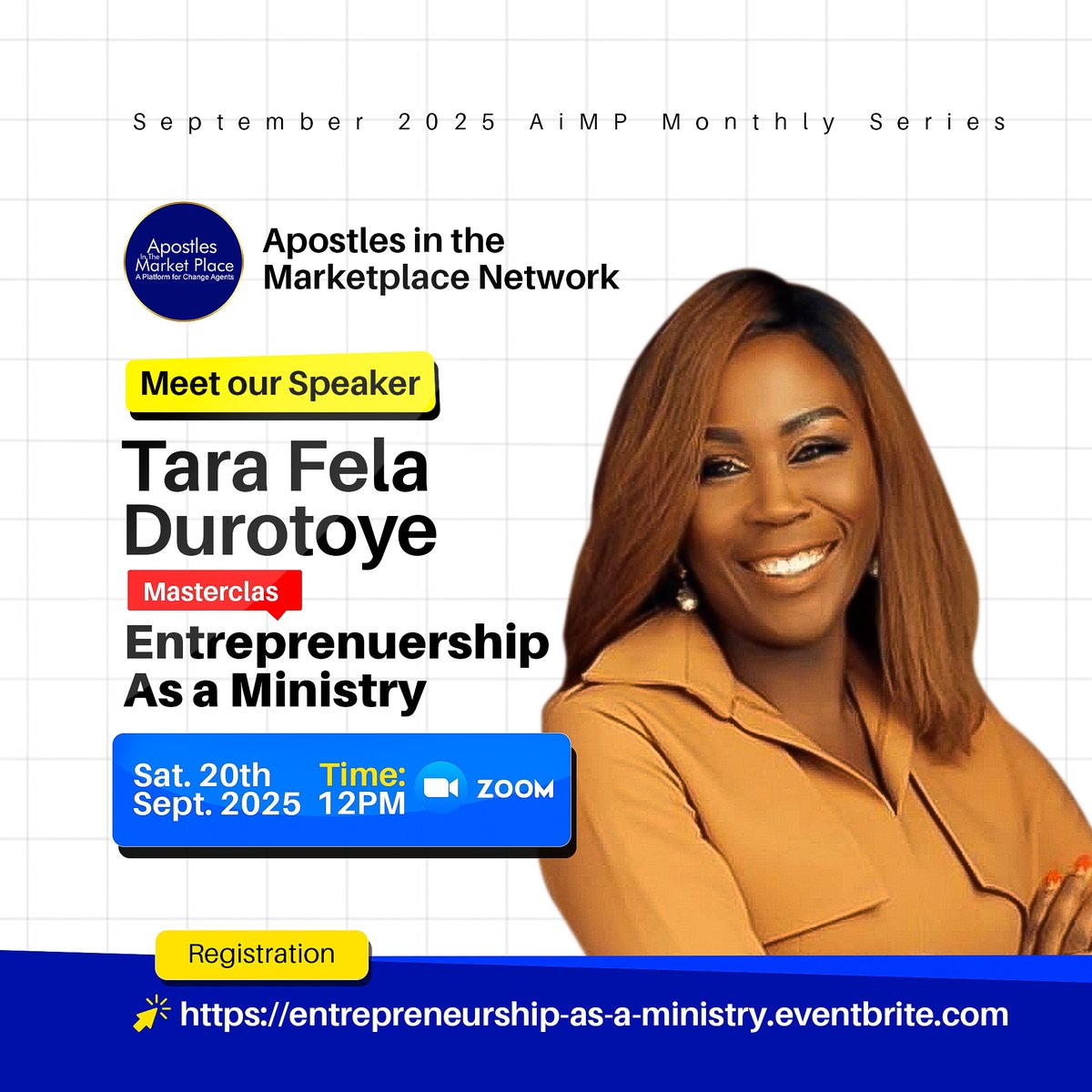 AiMP_Network's tweet photo. Tara Fela-Durotoye pioneered Nigeria’s makeup industry, founded House of Tara, and empowers entrepreneurs through SEEP Africa. Recognized by Forbes &amp; WEF, she inspires founders to build businesses that outlive their founders.

 🔗 https://t.co/jgOa11fRNr https://t.co/CR0R9ZNlw1