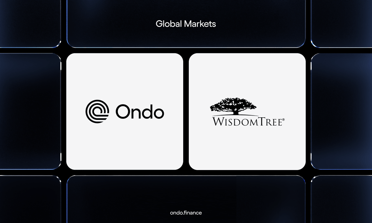 Ondo Finance (@ondofinance) on Twitter photo The Global Markets Alliance welcomes <a href="/WisdomTreeFunds/">WisdomTree</a>.
WisdomTree is a global asset manager with $131B in AUM, pioneering digital innovation in finance through tokenized assets and blockchain-based investment solutions.
They now join a growing coalition of exchanges, wallets, The Global Markets Alliance welcomes <a href="/WisdomTreeFunds/">WisdomTree</a>.
WisdomTree is a global asset manager with $131B in AUM, pioneering digital innovation in finance through tokenized assets and blockchain-based investment solutions.
They now join a growing coalition of exchanges, wallets,