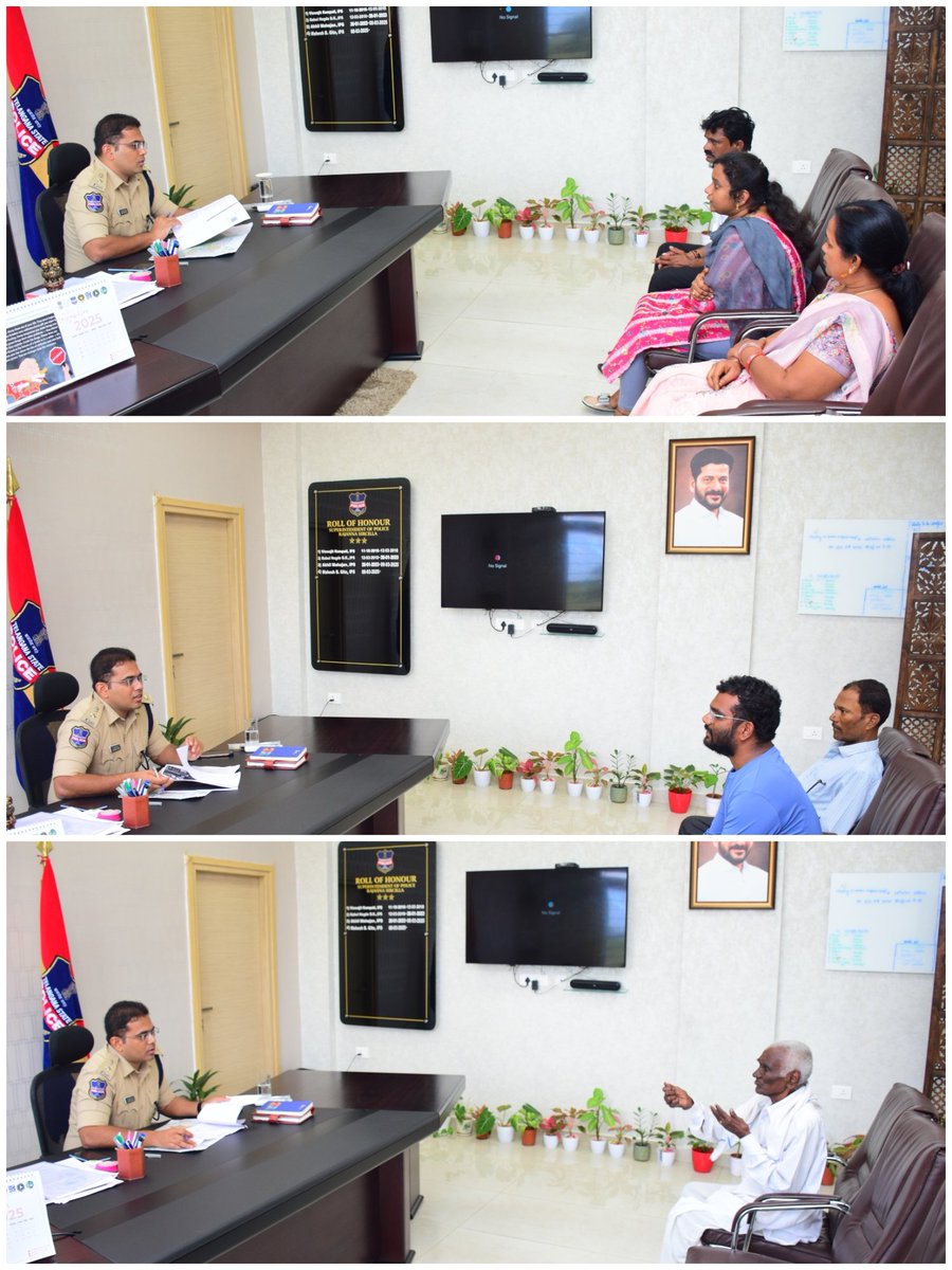 SP SIRCILLA (@spsircilla) on Twitter photo Attended Grievance Day.... listened to the petitioners and directed the concerned officers to take appropriate action on the received complaints.
<a href="/TelanganaCOPs/">Telangana Police</a>
<a href="/TelanganaDGP/">DGP TELANGANA POLICE</a>
#GrievanceDay
#Monday Attended Grievance Day.... listened to the petitioners and directed the concerned officers to take appropriate action on the received complaints.
<a href="/TelanganaCOPs/">Telangana Police</a>
<a href="/TelanganaDGP/">DGP TELANGANA POLICE</a>
#GrievanceDay
#Monday