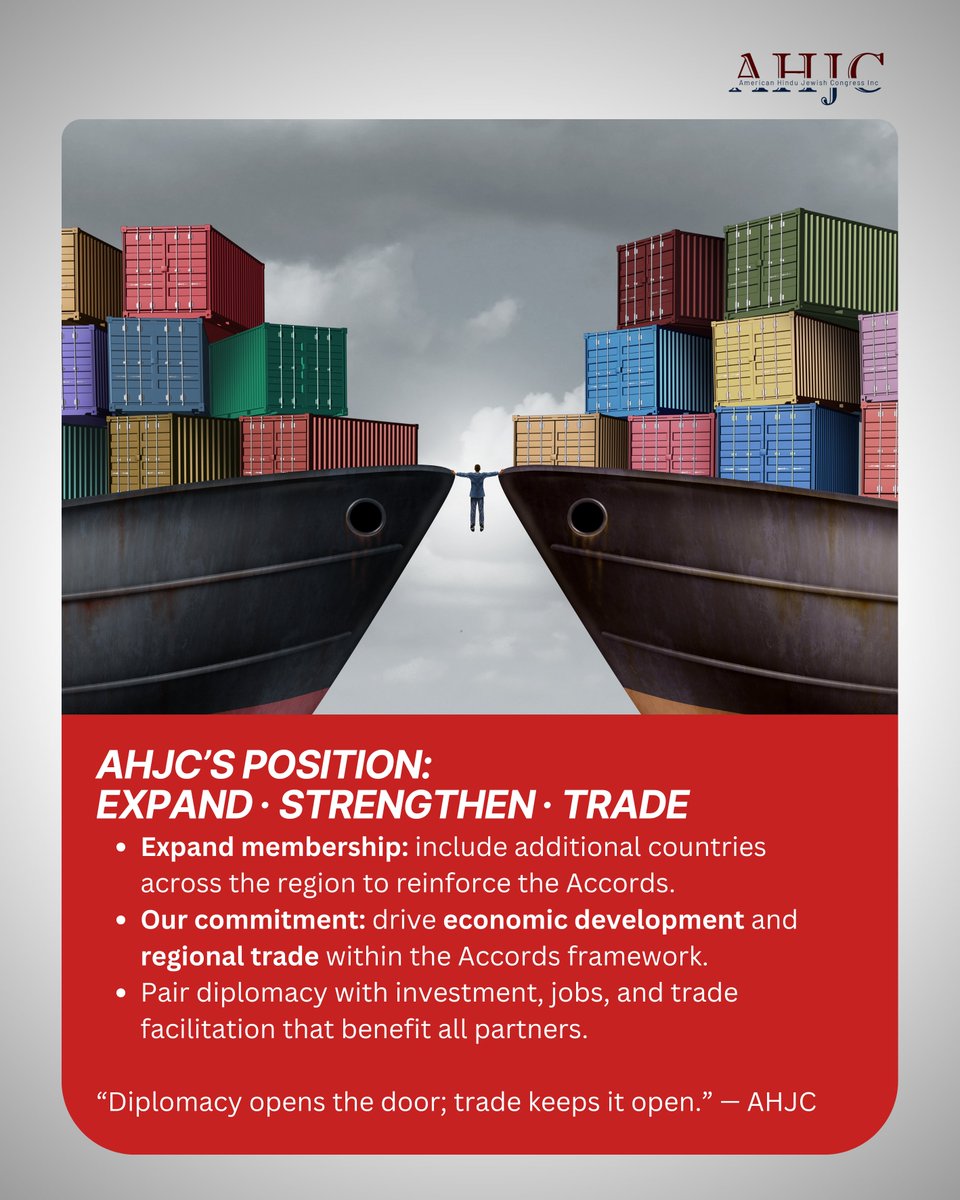 American Hindu Jewish Congress tweet media