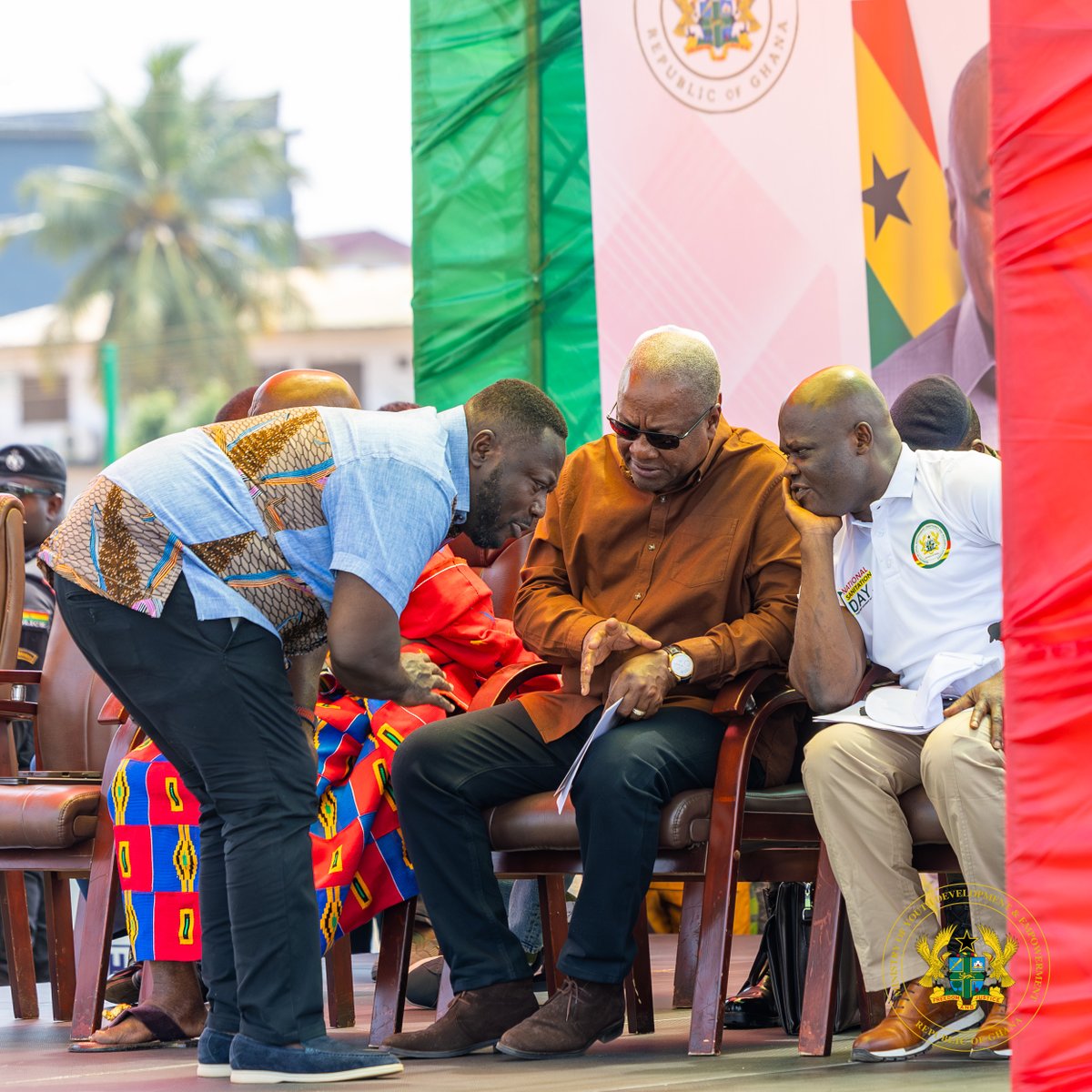 georgeoaddo's tweet image. A few highlights from the launch of National Sanitation Day (NSD) on September 6th, 2025. This initiative aims to enhance waste management, improve sanitation, and promote environmental cleanliness. The NSD was launched under the patronage of His Excellency, President @JDMahama.…
