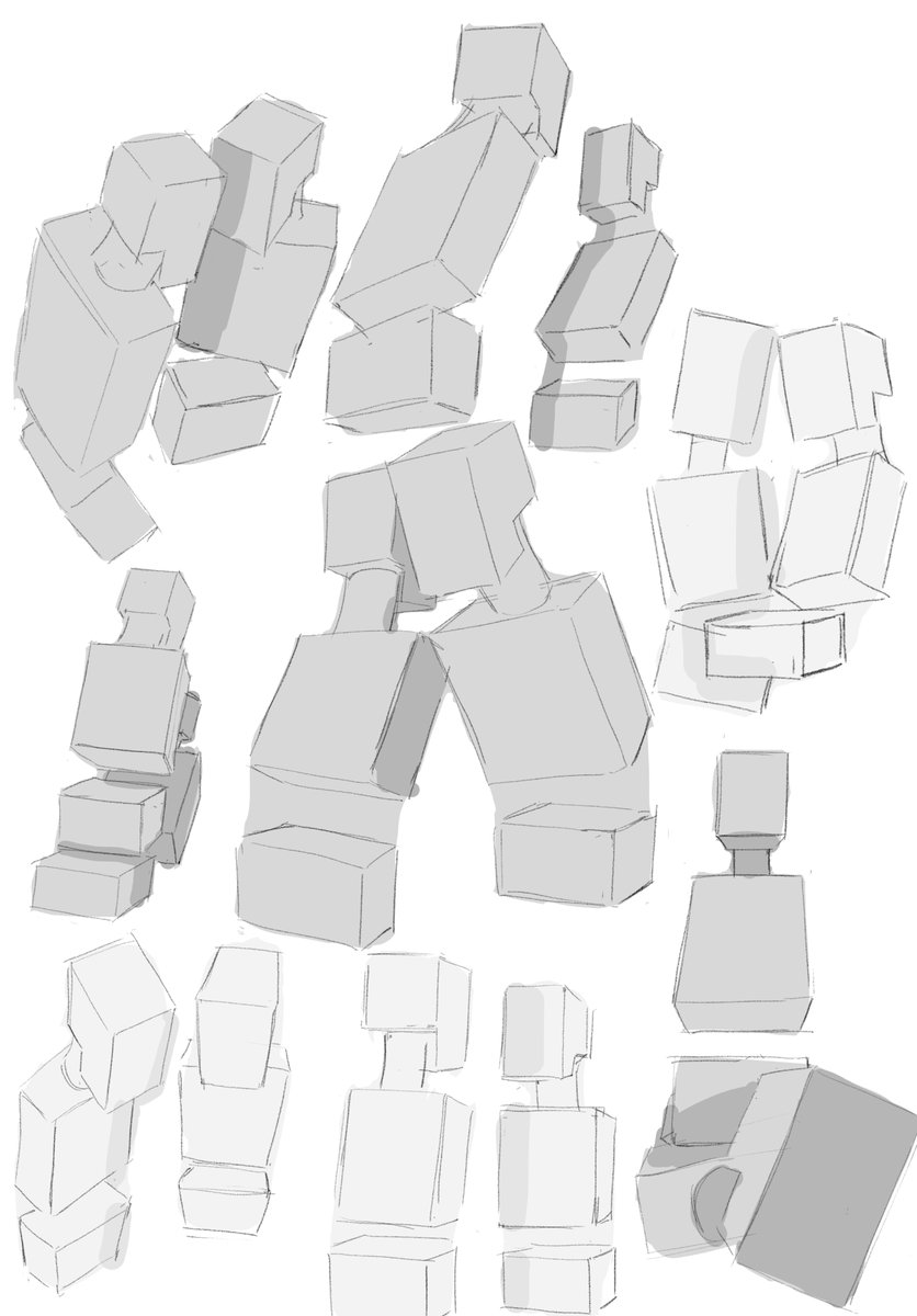 立体トルソー
関係性を出したい