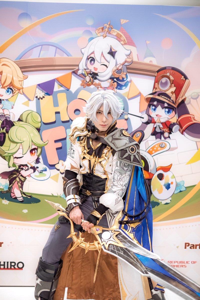 CosplaysNaT's tweet image. Honkai: Star Rail: Phainon
Cosplayer: Thames Malerose  

Full Video that I took at the event: youtu.be/D6OBaUrL97U 

Any tip will help a lot. 
ko-fi.com/cosplaysnat 

#cosplay #hoyofest #hoyofest2025 #hoyoverse #honkaistarrail #starrail #hsr #phainon