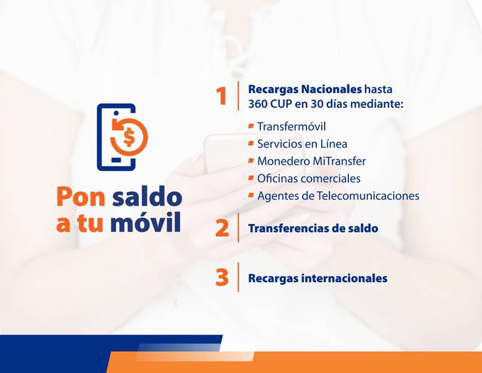 indira_pinar's tweet photo. 📲¿Conoces las vías para ponerle saldo a tu móvil y mantenerte siempre activo y comunicado? 

✅!Pon saldo a tu móvil!

#EtecsaConCuba 🇨🇺 https://t.co/kYt5UZkqTE