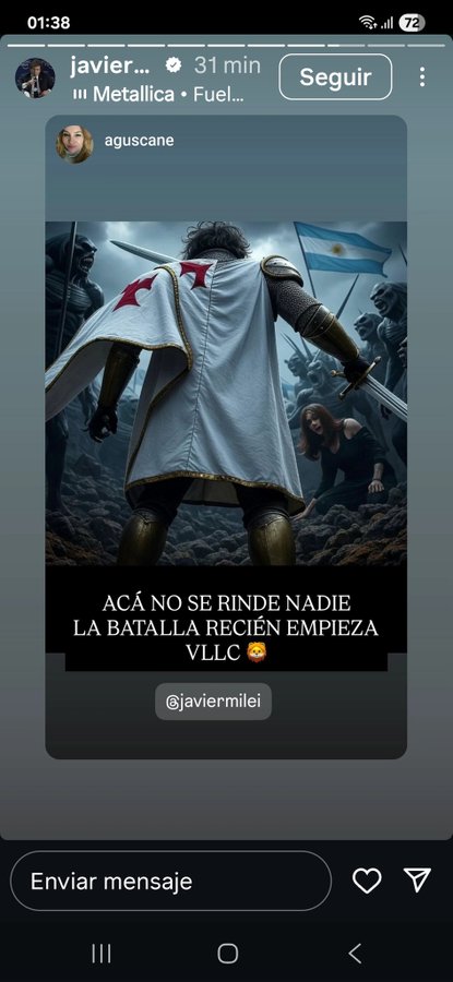 Gobierno neoliberal libertario, hambreador y de la entrega. Gobierno neoliberal del industricidio y de la desocupación, de la pobreza. Gobierno vendepatria. Gobierno de la represión y la censura.
Este, es el Gobierno de un desquiciado.

#Elecciones2025 
#Argentina #Milei <a href="/JMilei/">Javier Milei</a>