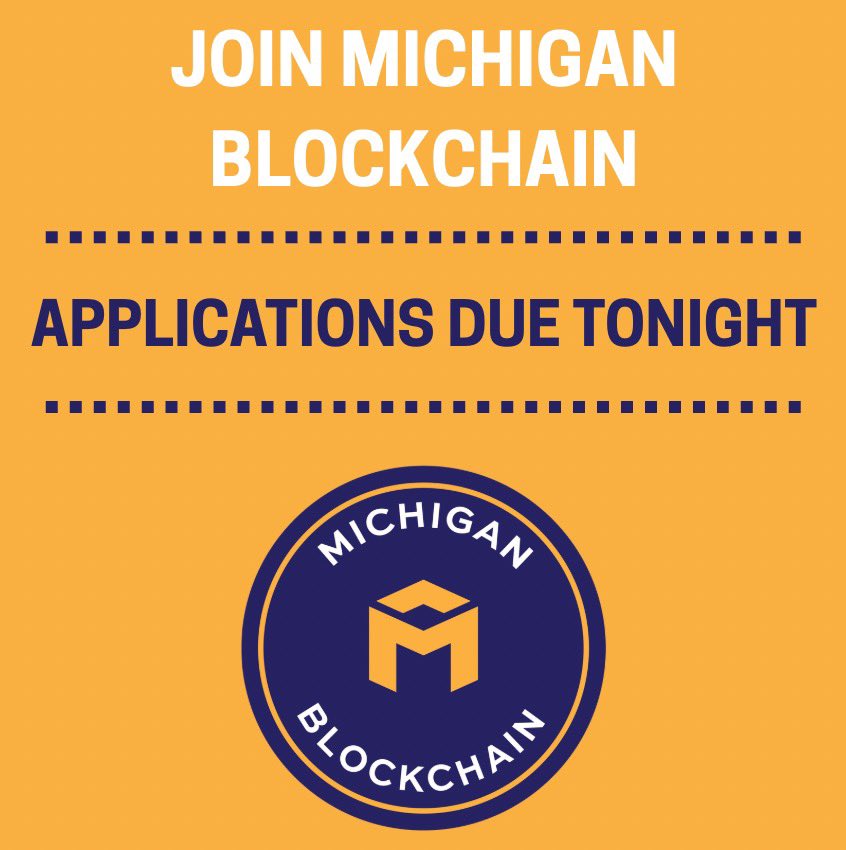 Applications Due Tonight‼️