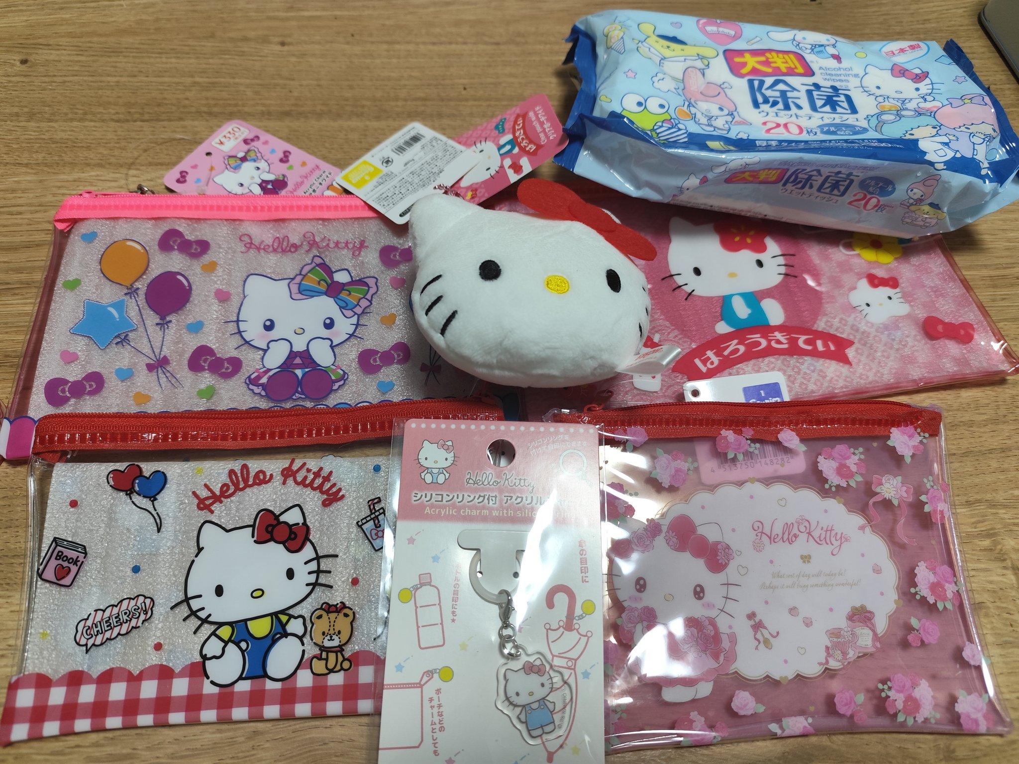 激レア❣️非売品❣️入手困難❣️キティちゃんメキシカン風ぬいぐるみ2セット！ ハローキティ さくらピンクドールGJ｜タイトーの2月のおすすめ