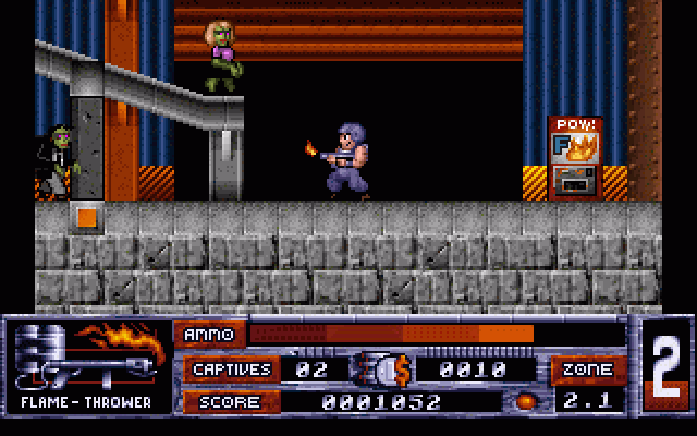 DosGamesCOM's tweet photo. Random game of the day:
Alien Carnage (Sidescrolling: Interactive Binary Illusions, 1993)

Download/play: https://t.co/5Ixno1l9VA

#dosgaming #retrogaming #sidescrolling #platformer #action #shooting #halloween https://t.co/bWlpeHIv5B