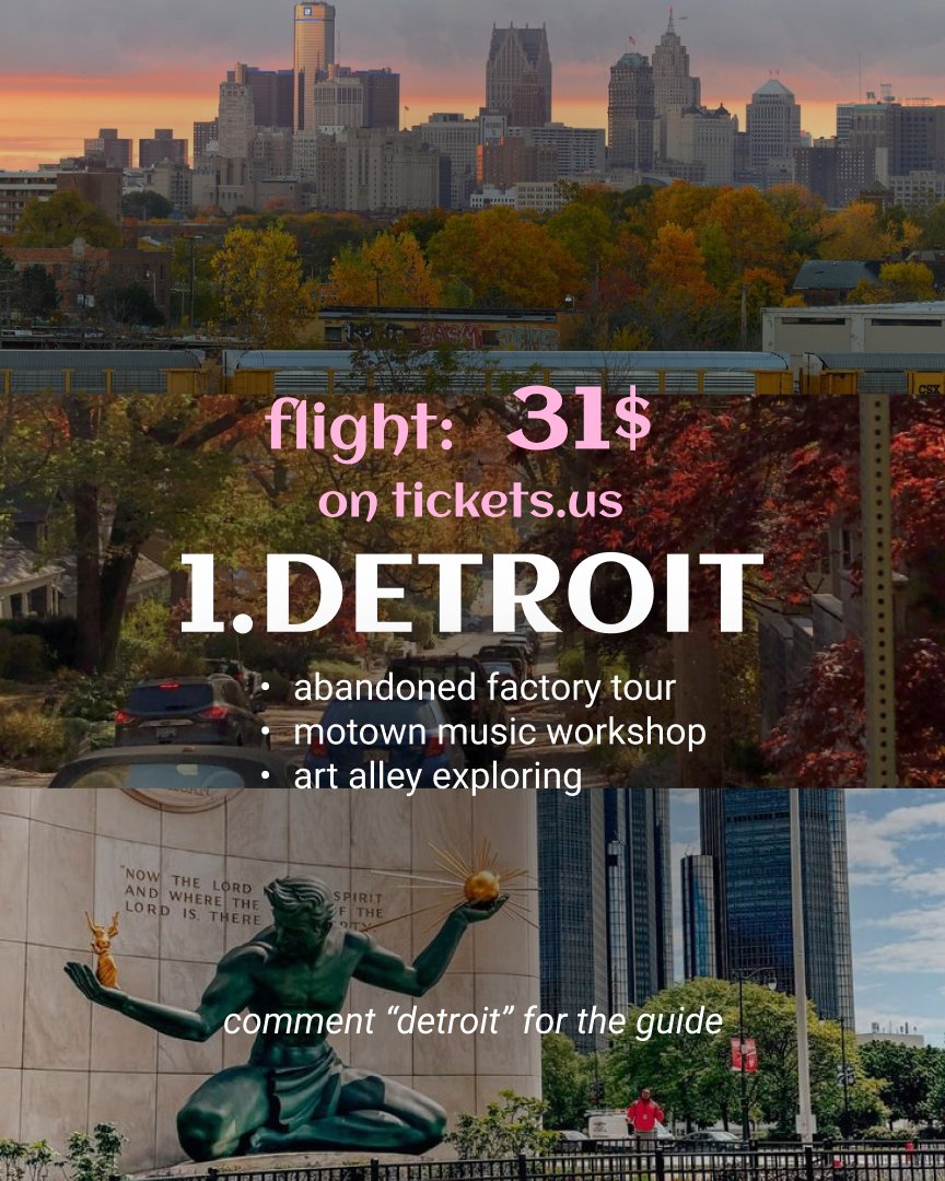 tickets_hq's tweet image. Golden leaves, hot drinks, budget tickets ☕✈️
Top 3 fall trips for under $60 — cozy streets, autumn vibes, and memories that last forever.
📲 Book now on tickets.us and make it happen!
#cheapflights #tickets_us #fallgetaway #budgettravel