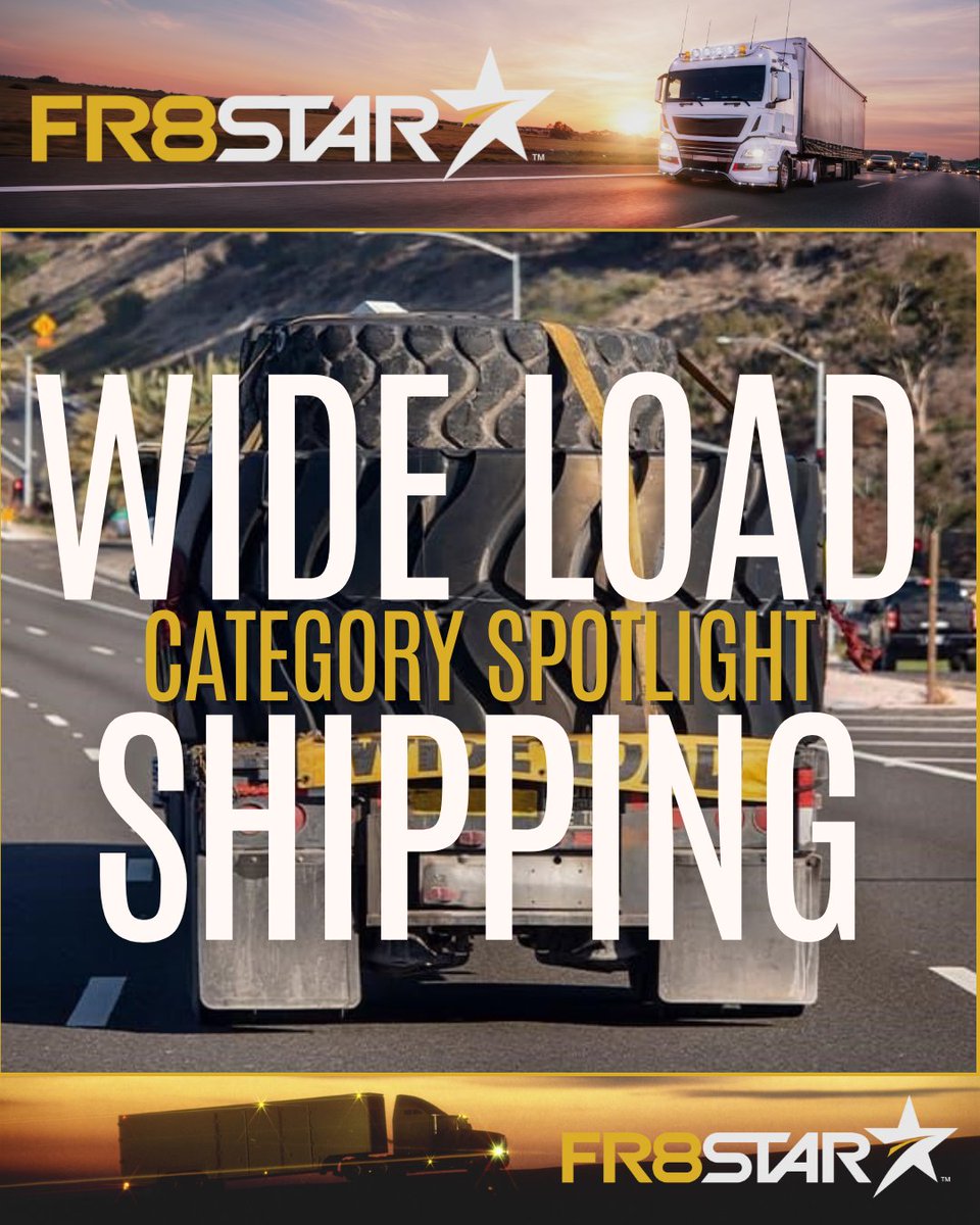 TheFR8Star's tweet image. Book Wide Load Shipping In Minutes! 📲

Get access to thousands of heavy haul oversize trucking companies qualified to transport your wide load!

Learn More HERE! ➡️ ow.ly/vRBp50WS5U4

#WideLoadShipping #CategorySpotlight #ResourceGuide #FR8Star