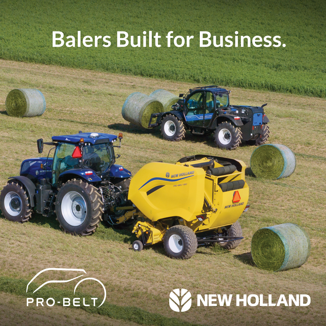 ProgTractor's tweet image. Industry-leading warranty, commercial-grade construction and precision solutions make Pro-Belt™ round balers the professional haymaker’s choice for max productivity and reliability. 🙌 mowens@wecorentals.com
