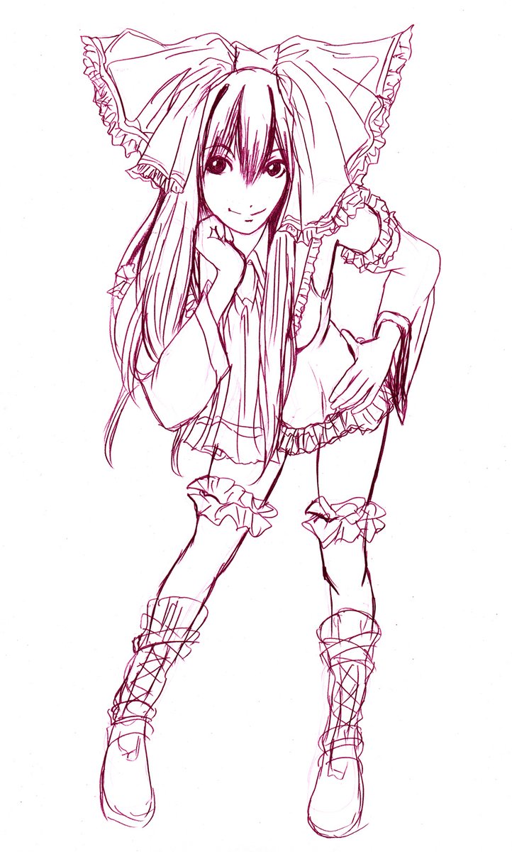 9:アナログで描く時の画材
シャーペン:0.3と0.5と0.9
やったら細いボールペン:Hi-Teckあたりの0.25と0.4しかも青とか赤とか
色:コピックや色鉛筆や蛍光ペンなどいろいろ 