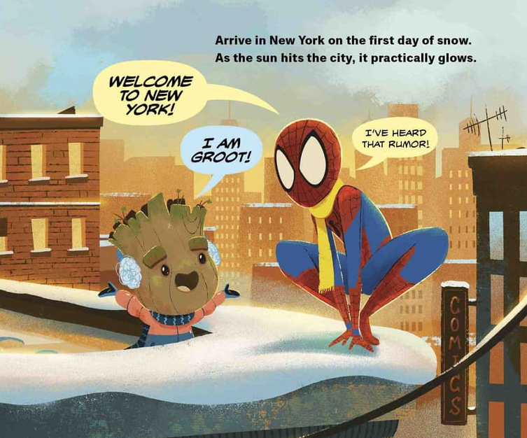 SNOW DAY FOR GROOT came out five years ago today! Of my and <a href="/2dCale/">Cale Atkinson</a>'s  four "Rocket and Groot" picture books, this one is my favorite. 😍 <a href="/DisneyBooks/">Disney Books</a> <a href="/Marvel/">Marvel Entertainment</a> <a href="/SpiderMan/">Spider-Man</a> <a href="/Guardians/">Guardians of the Galaxy</a>