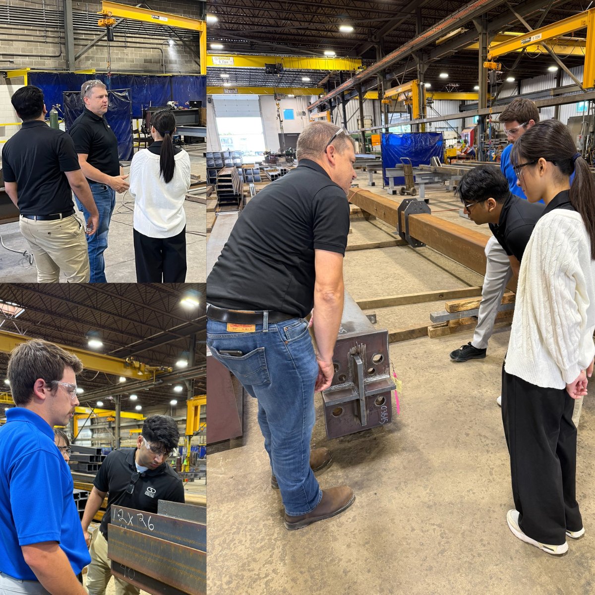 CompStructural's tweet image. Our tour of Indiana Steel Fabricating Inc offered valuable insights into their operations. Thank you to for hosting our team!