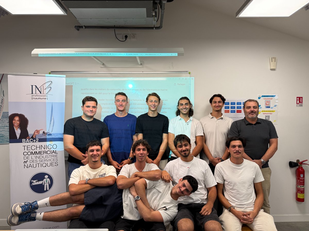 🚤 Cap sur les métiers du nautisme au #YachtingFestival de Cannes !
📅 9-11 sept. 2025
🎓 Le Campus Sud des Métiers &amp; l’INB mettent en lumière formations &amp; carrières d’un secteur qui recrute.
🤝 Parce qu’une rencontre peut changer un destin. 
#Cmonfutur #Nautisme