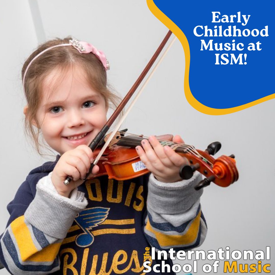 Our Early Childhood Music classes are for big kids too! They are also learning confidence, creativity, patience, listening skills, and often have better test scores and more! Visit ismw.org/early-childhoo… to learn more!