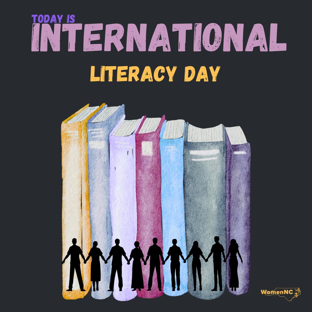 📚 Today is International Literacy Day —a day to remind us that literacy is a fundamental human right, a cornerstone for justice, inclusion, and peace!

✨ Join WomenNC in taking action today

#InternationalLiteracyDay #LiteracyIsPower #WomenNC #EquityInEducation #ReadWriteRise