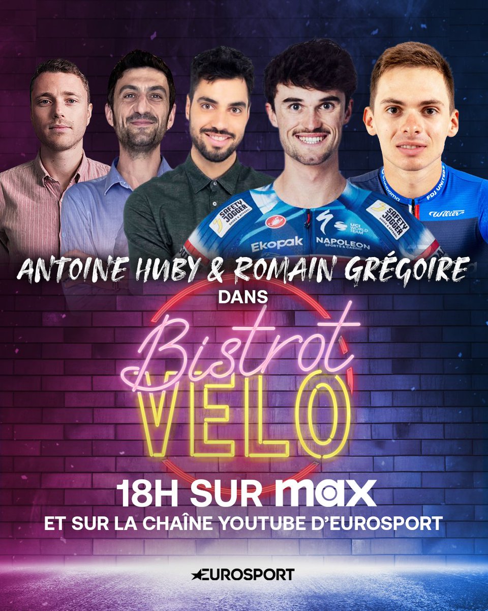 Jour de repos ? Pas pour Bistrot Vélo !

Rendez-vous à 18 heures sur HBO Max et notre chaîne YouTube #LesRP