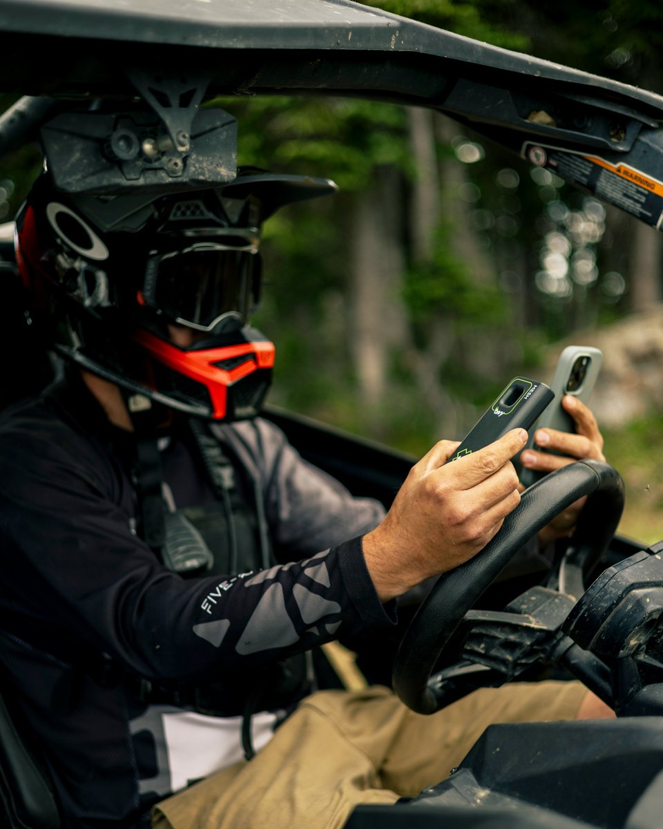 Out on your UTV, cell service can disappear fast — but emergencies don’t wait.

That’s why you should always carry a Bivy Stick. This compact satellite communicator keeps you connected anywhere, letting you send messages, share my location, and call for help when it matters most.