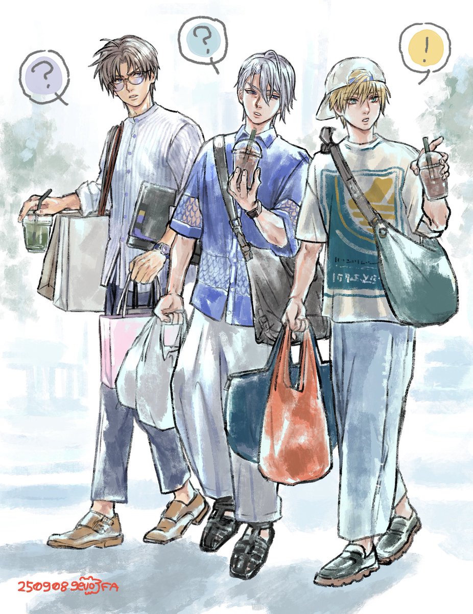 近侍組現代買い物‼️