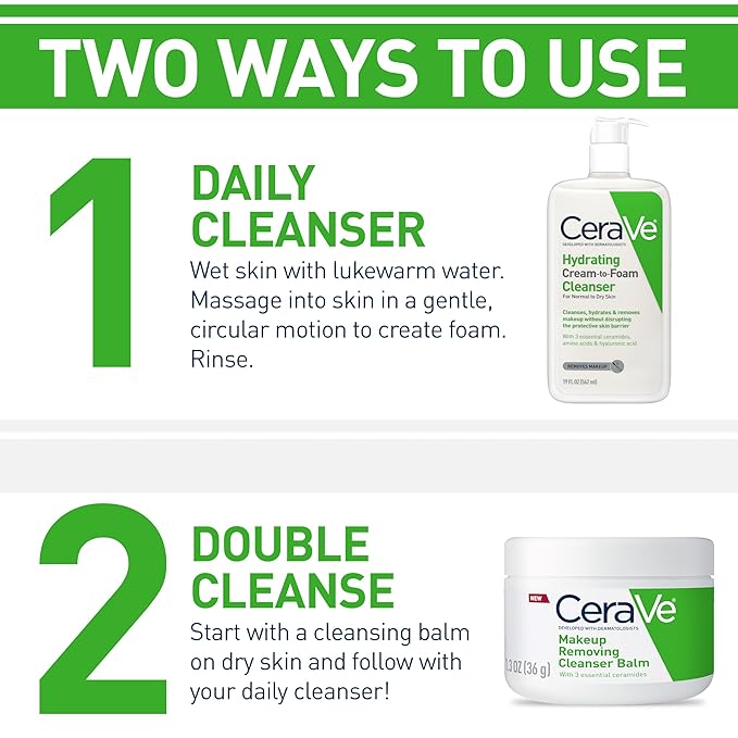Skinchildcareus's tweet photo. CeraVe Hydrating Cream To Foam Cleanser, Makeup Remover Face Wash For Dry Skin, Foaming Facial Cleanser With Hyaluronic Acid, Normal To Dry Skin, Fragrance Free &amp; Non Comedogenic, 19 Fluid Ounce
More details/ Order  : https://t.co/CHaK2YnfeS https://t.co/lw8KfIW4oC
