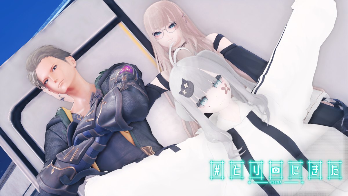 reesya_pso2's tweet photo. #PSO2NGS_SS︎ 😝
#とりにきた
猫っちと二人で凸😝 https://t.co/mhetYhTaDj