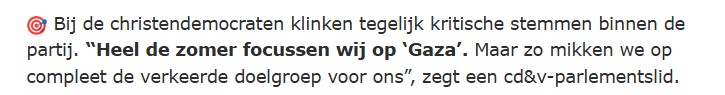 gdleuven's tweet image. Nee toch, zouden er dan toch nog een paar verstandige mensen zitten bij @cdenv?
#cdenv #gaza
@SammyMahdi