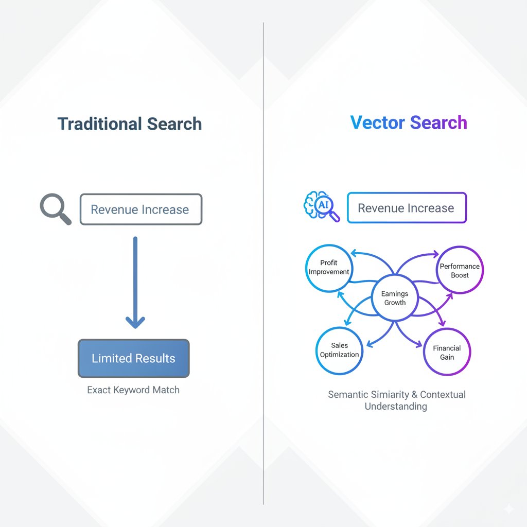 snamoWeb's tweet image. 🔍 なぜ「ベクトル検索」が重要なのか？

従来: キーワード完全一致
今後: 意味的類似性検索

例：「売上向上」で検索
→「収益改善」「利益拡大」も自動でヒット

このベクトル検索 × AI統合で
企業の情報活用が劇的に変わります。

#ベクトル検索 #pgvector #AI統合