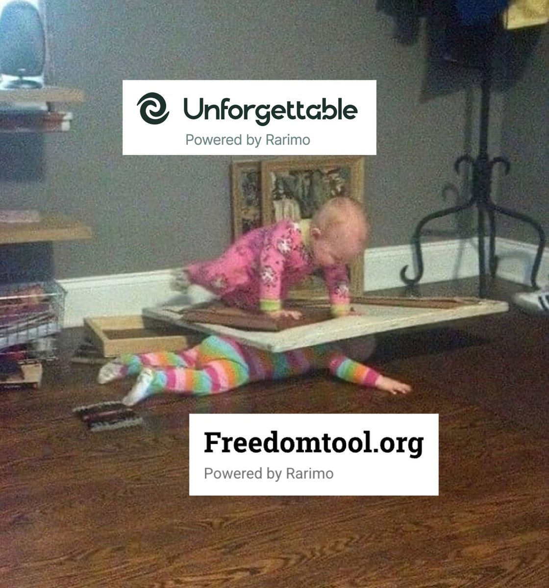 LashaAntadze's tweet image. … it’s the same thing, they’re like twins 👯
🗳️ With Freedomtool you prove who you are in a private way → and get access to vote
🔑 With Unforgettable, you prove you know the secret → and get access to your keys
Twins, born different. Powered by @Rarimo_protocol 👤