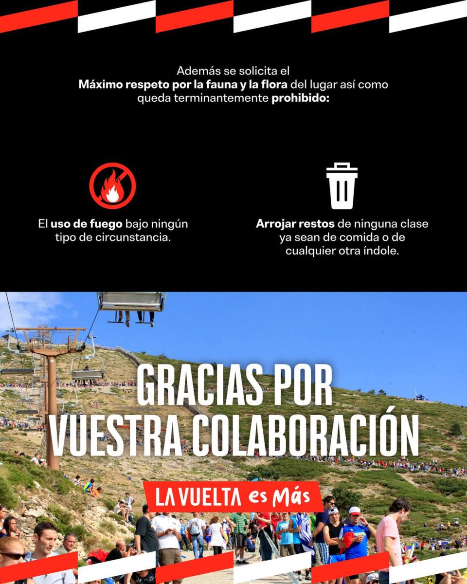 Yo agregaría algunas "recomendaciones" más importadas de las que tenemos en el Trail para conservar el entorno: 
1-Que los ciclistas lleven el numero de dorsal marcado en los geles y/o barritas, bajo pena de descalificación.