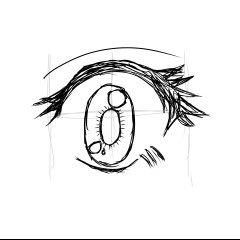 絵練習2日目
目描いてみた