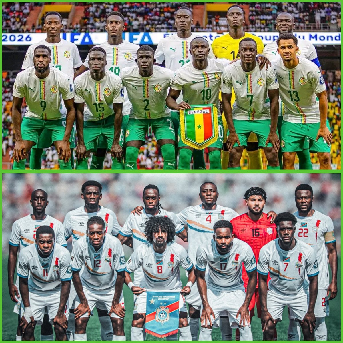 RD Congo 🇨🇩-🇸🇳 Sénégal : SOLD OUT 

C'est pour ce genre de matchs qu'on aime le football... 🏟🔥🤩

Allez les Lions ! #Sénégalrek 🦁🇸🇳