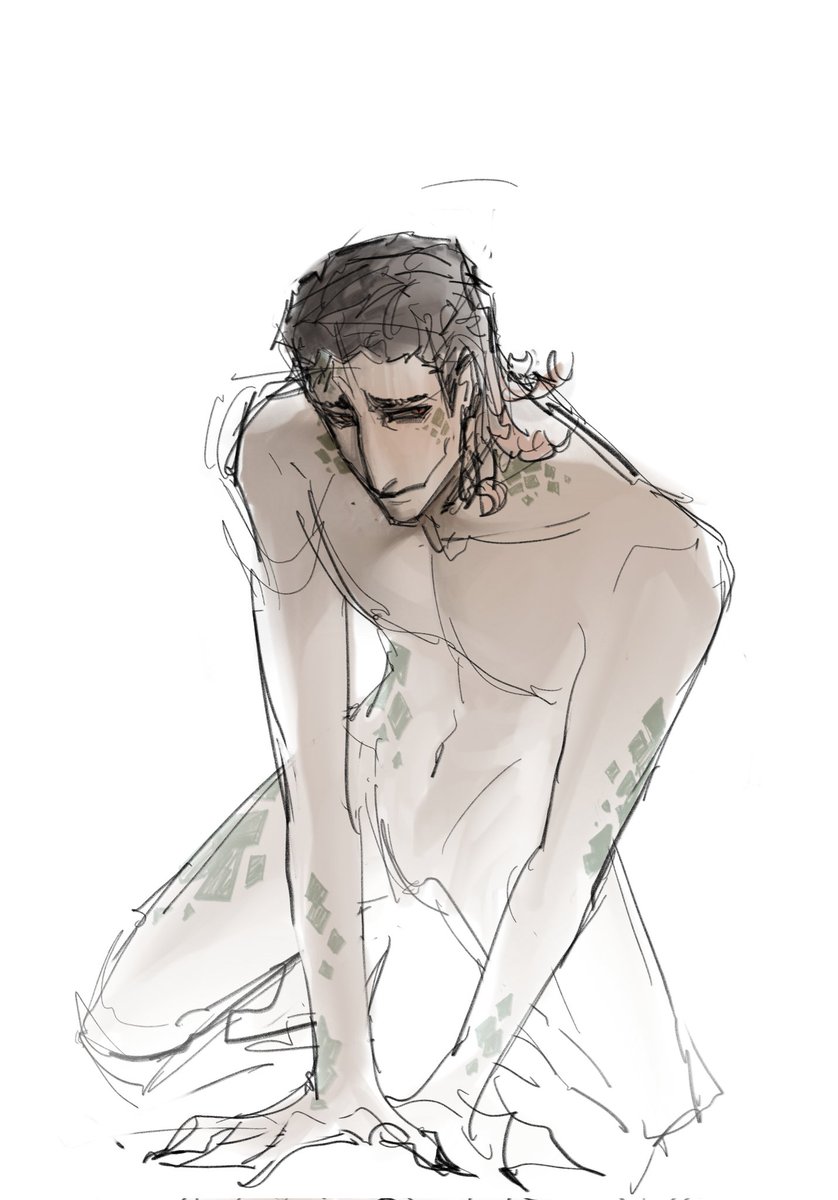 因为想不出画什么衣服所以变成这样了
 #IdentityV #idv #luchino #luchinodiruse #ルキノ #教授