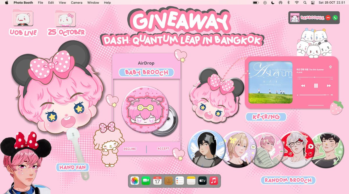 𝒢𝒾𝓋𝑒𝒶𝓌𝒶𝓎 𝒟𝒜𝒮ℋ 𝒬𝓊𝒶𝓃𝓉𝓊𝓂 ℒ𝑒𝒶𝓅 𝒾𝓃 ℬ𝒶𝓃𝑔𝓀𝑜𝓀🎀

^ྀི ℋ𝒶𝓃𝒹 𝒻𝒶𝓃

^ྀི𝒷𝓇𝑜𝑜𝒸𝒽

^ྀི𝓇𝒶𝓃𝒹𝑜𝓂 𝒷𝓇𝑜𝑜𝒸𝒽

^ྀི𝓀𝑒𝓎𝓇𝒾𝓃𝑔

𝟸𝟻 𝑜𝒸𝓉 𝒶𝓉 𝒰𝒪ℬ 𝓁𝒾𝓋𝑒
𝓈𝒶𝓋𝑒 𝓉𝒽𝑒 𝒹𝒶𝓉𝑒♡

#DASH_Quantum_Leap_in_Bangkok 
#PLAVEBKK2025