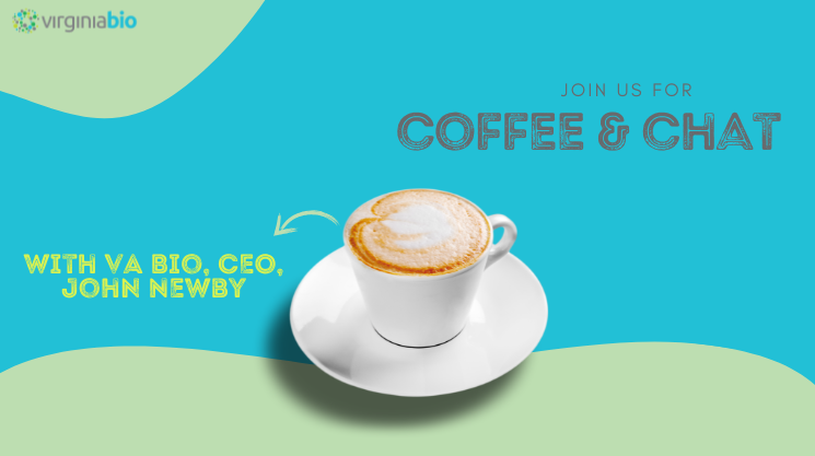 🚨 Virtual Coffee Chat #3!
📅 Sept 9 | 8:30 AM

Join  VA Bio CEO John Newby w/ guests:
👉 Joe Benevento, Pres &amp; CEO, @VIPCVirginia
👉 Richard Chylla, Exec Dir, <a href="/UVALVG/">UVA Licensing & Ventures Group</a>

Topic: Lab to Launch – driving VA biotech from bench to market.

🔗 Register: bit.ly/4mUO1BQ
