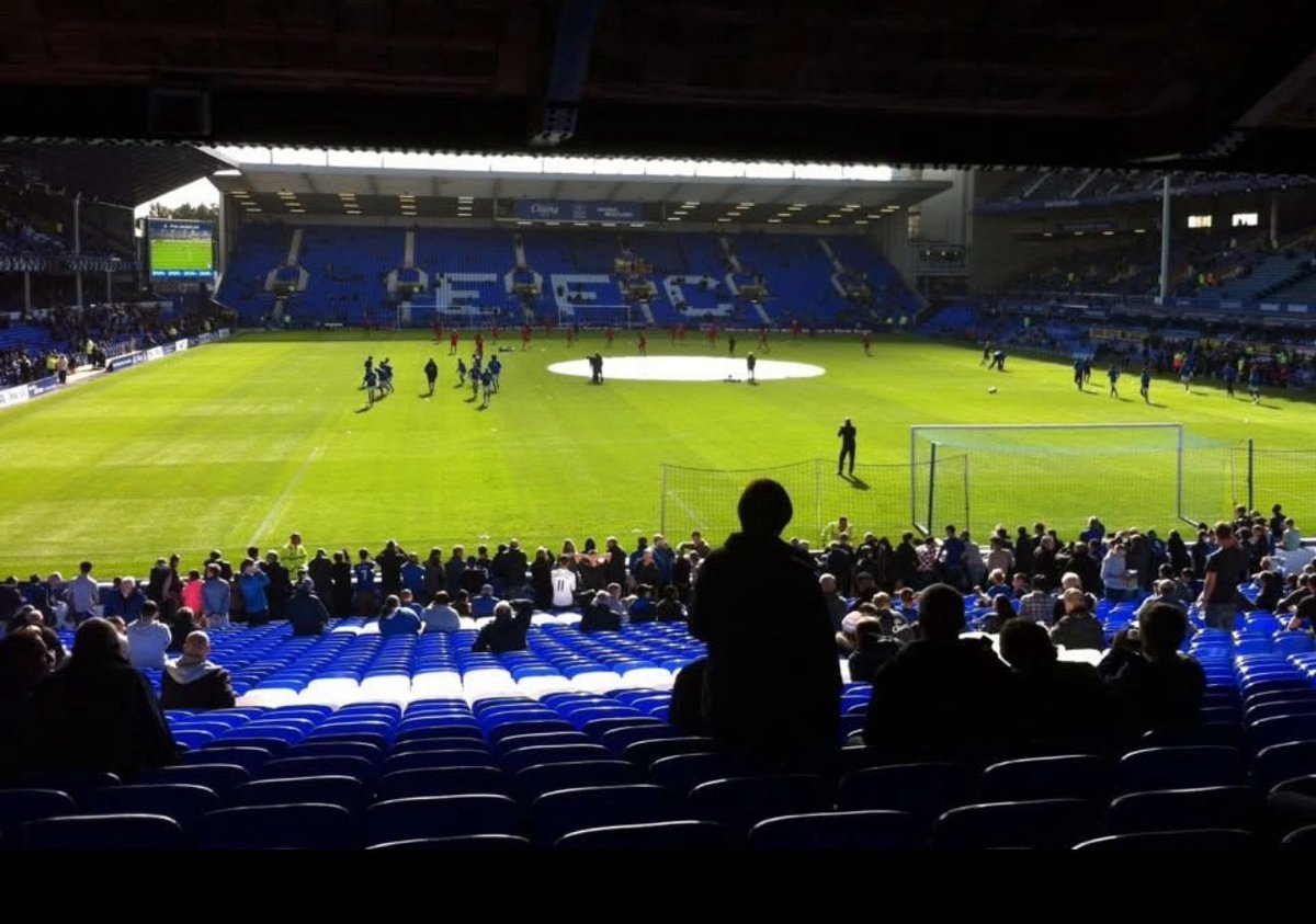 ElliotEFC_'s tweet photo. Gwladys Street ➡️ Paddock ➡️ North Stand 🔵 https://t.co/7P7lVu3TDf
