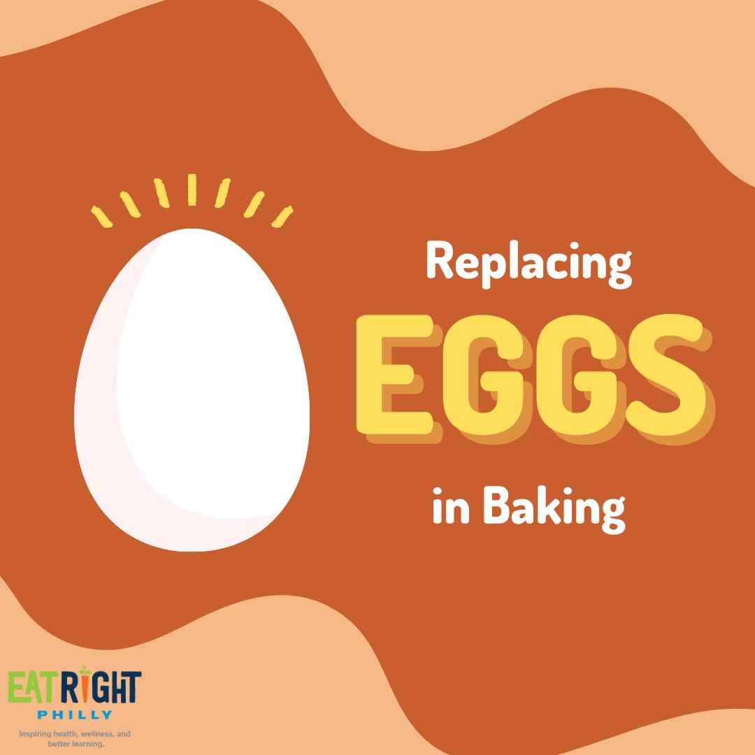 EatRightPhl_DRX's tweet image. Egg-free baking doesn&apos;t mean compromising on flavor or texture. Discover interesting ingredients that can serve as egg replacements. #BeHealthyPa #EggReplacement #SnapEd #SnapEdWorks
